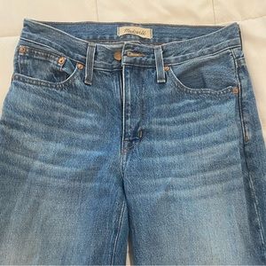 Madewell Jeans Blue High Rise Slouchy Boyjean size 24